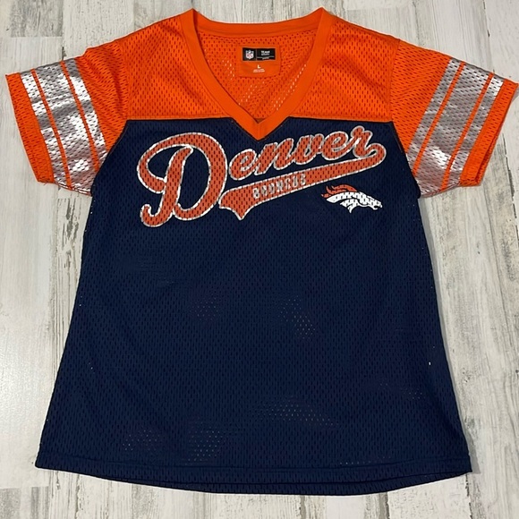 NFL Tops - NFL Denver Broncos Jersey Size Large